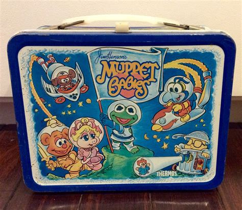 muppets metal lunch box values|muppet babies lunch box.